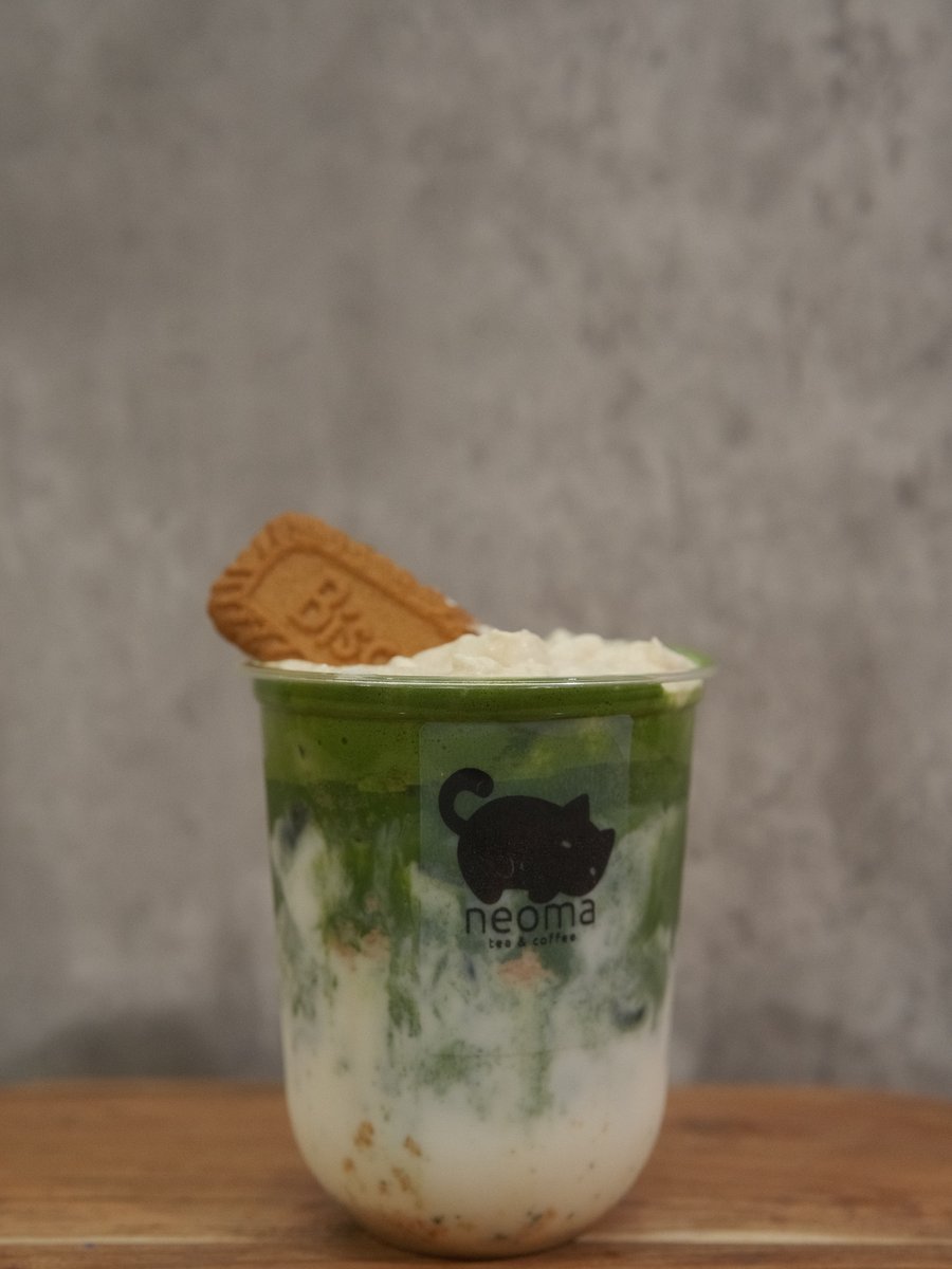 Biscoff Matcha Latte