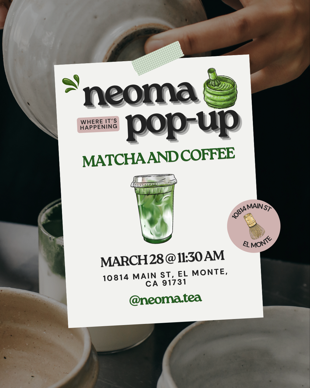 neoma x la borracha pop-up